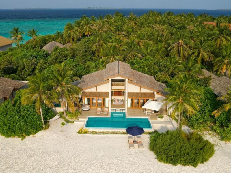 Two Bedrooms Presidential Beach Villa with Pool – Emerald Faarufushi Resort and Spa