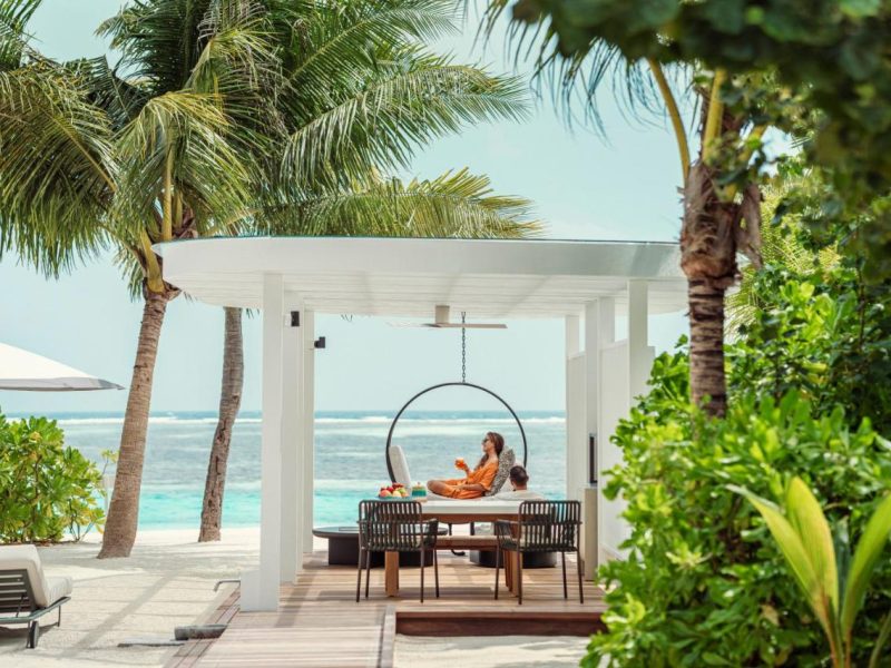 Sunset Beach Villa Pool King – Room Rate inclusive of breakfast for 2 adults – Four Seasons Resort Maldives at Kuda Huraa