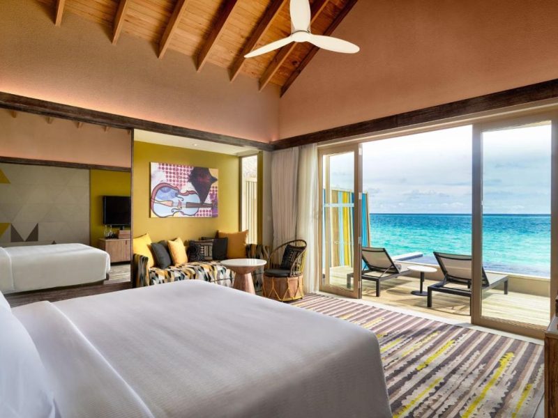 Platinum Overwater Private Pool Villa – Hard Rock Hotel Maldives