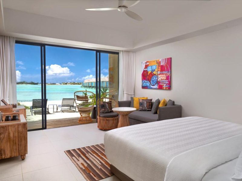 Silver Beach Studio – King Bed – Hard Rock Hotel Maldives