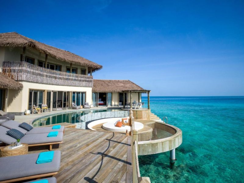 Three-Bedroom Overwater Residence – Kids Stay, Play, and Eat Free with Complimentary Club Benefits – InterContinental Maldives Maamunagau Resort