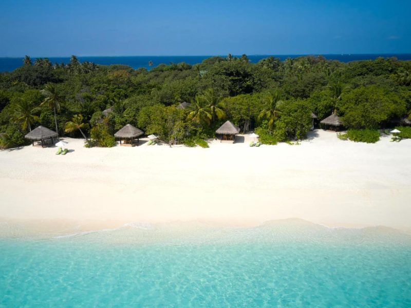 Beach Villa with Private Pool I Personal Butler & Private Beach Access I Kids Club Access I Group Yoga Session I Non-Motorized Water Sports including Snorkeling Gear – JA Manafaru Maldives