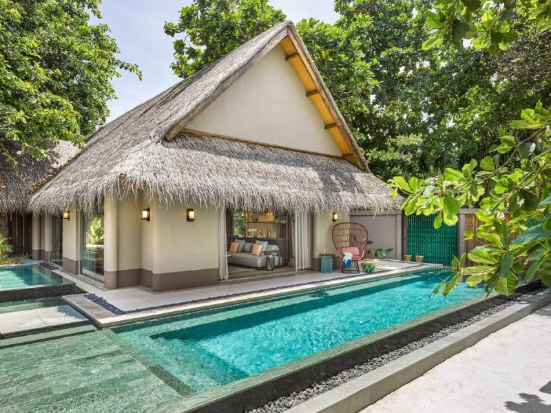 Beach Villa with Pool – JOALI Maldives