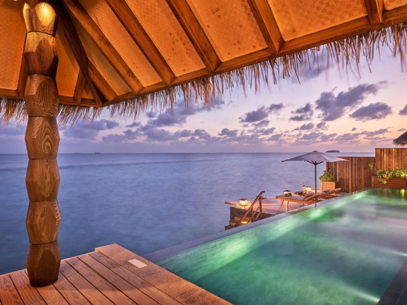 Luxury Sunset Water Villa with Pool – JOALI Maldives