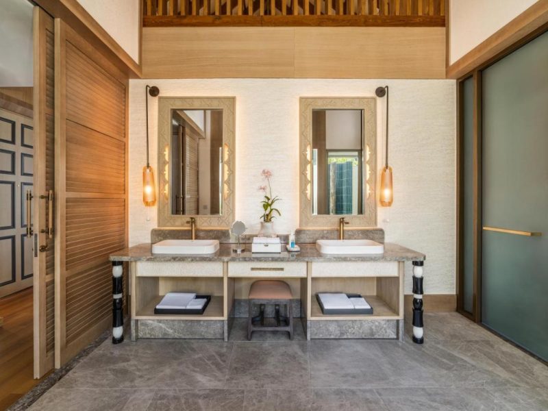 Sunset Beach Pool Villa with King and Sofa Bed – JW Marriott Maldives Kaafu Atoll Island Resort