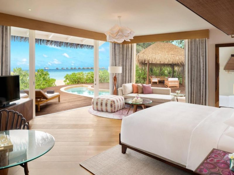 Duplex Beach Pool Villa, 2 Bedrooms – JW Marriott Maldives Resort & Spa