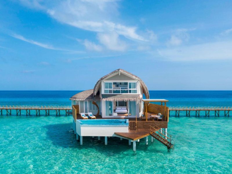 Duplex Overwater Pool Villa, 1 Bedroom Villa, 1 King – JW Marriott Maldives Resort & Spa