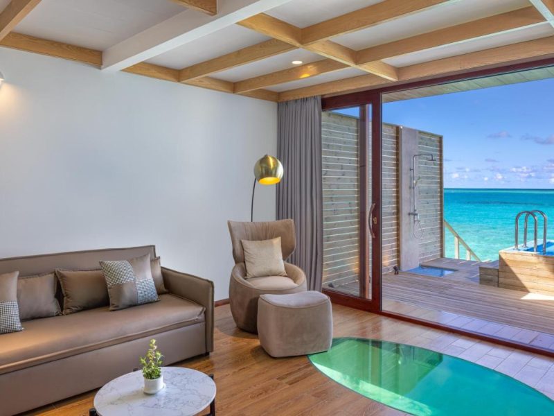 Duplex Overwater Villa with Private Pool – NOOE Maldives Kunaavashi