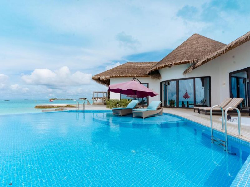 Two-Bedroom Beach Villa with Private Pool & Hot Tub – NOOE Maldives Kunaavashi