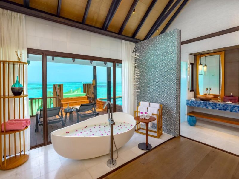 Wind Villa with Jacuzzi and Slide – OZEN Life Maadhoo
