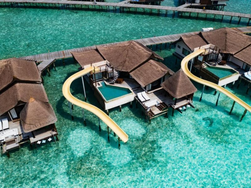 Ocean Pool Suite with Slide – OZEN Reserve Bolifushi