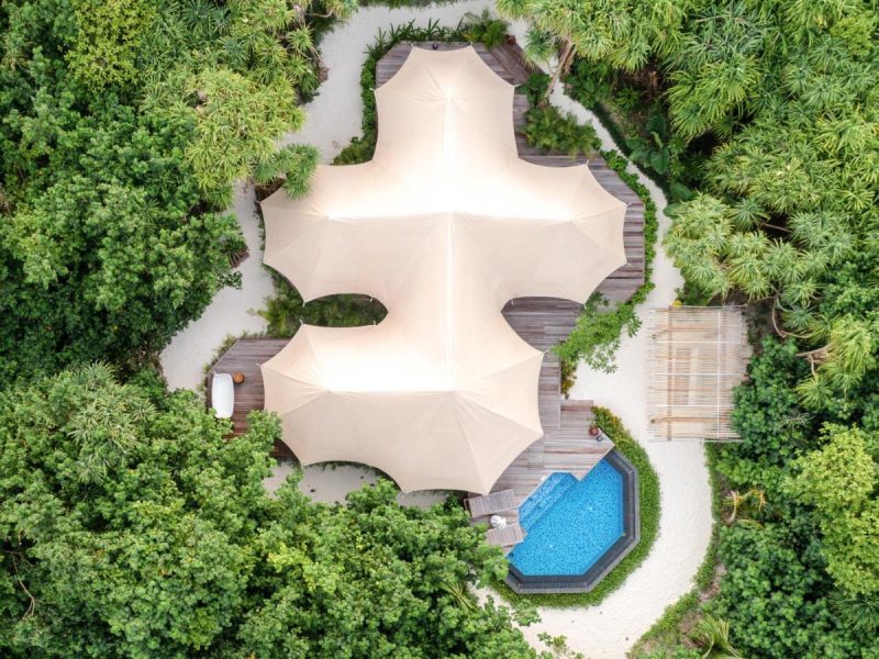 Safari Tent Villa With Pool – Sirru Fen Fushi Private Lagoon Resort