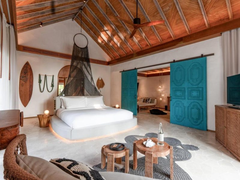 Sunset Deluxe Beach Villa With Pool – Sirru Fen Fushi Private Lagoon Resort