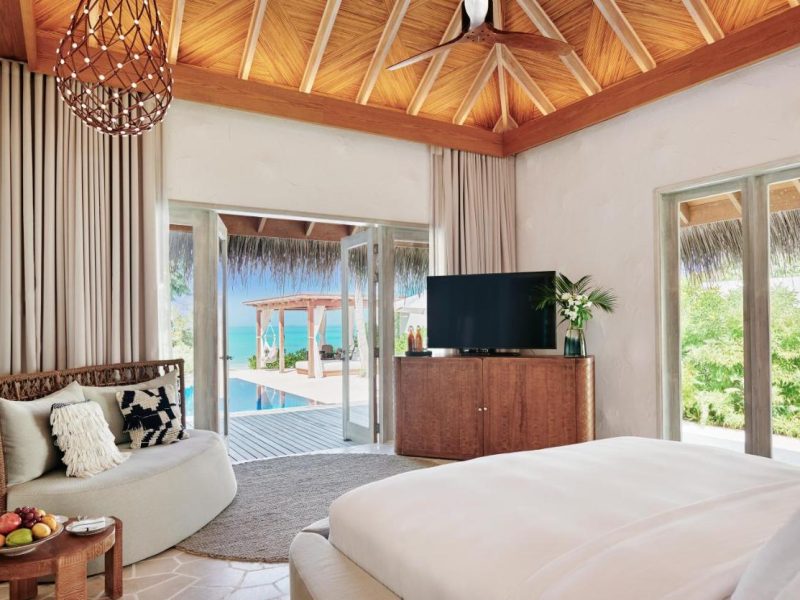 Two Bedroom Sunset Beach Villa With Pool – Sirru Fen Fushi Private Lagoon Resort