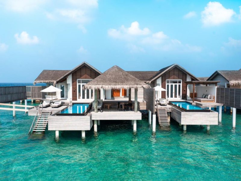 Two Bedroom Sunset Water Villa with Pool – Sirru Fen Fushi Private Lagoon Resort
