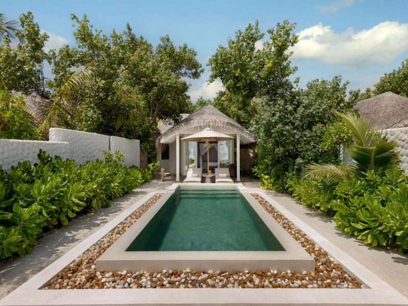 Beach Villa with Pool – Six Senses Kanuhura