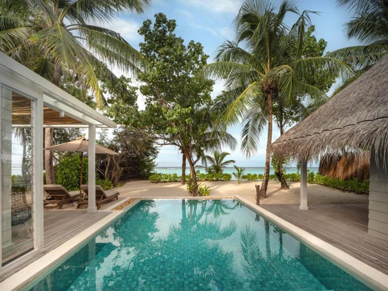 Deluxe Beach Villa Suite with Pool – Six Senses Kanuhura