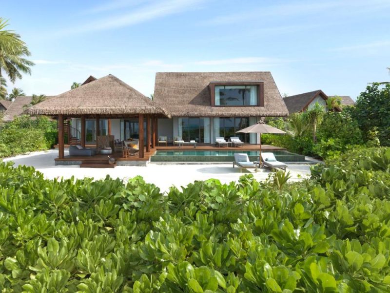 Family Beach Retreat with Pool – Six Senses Kanuhura