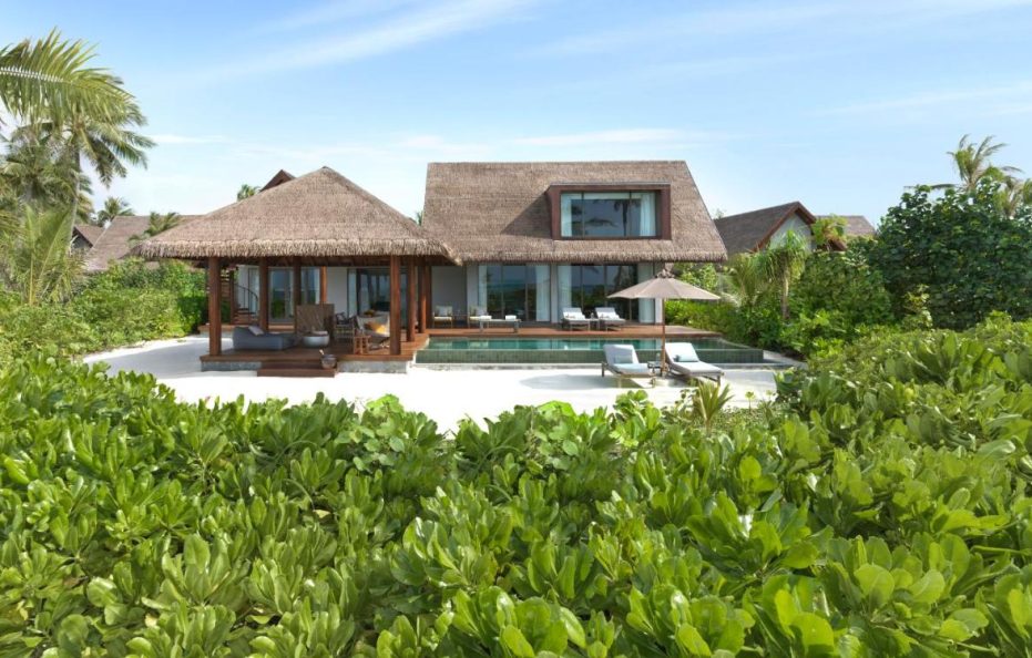 Family Beach Retreat with Pool – Six Senses Kanuhura