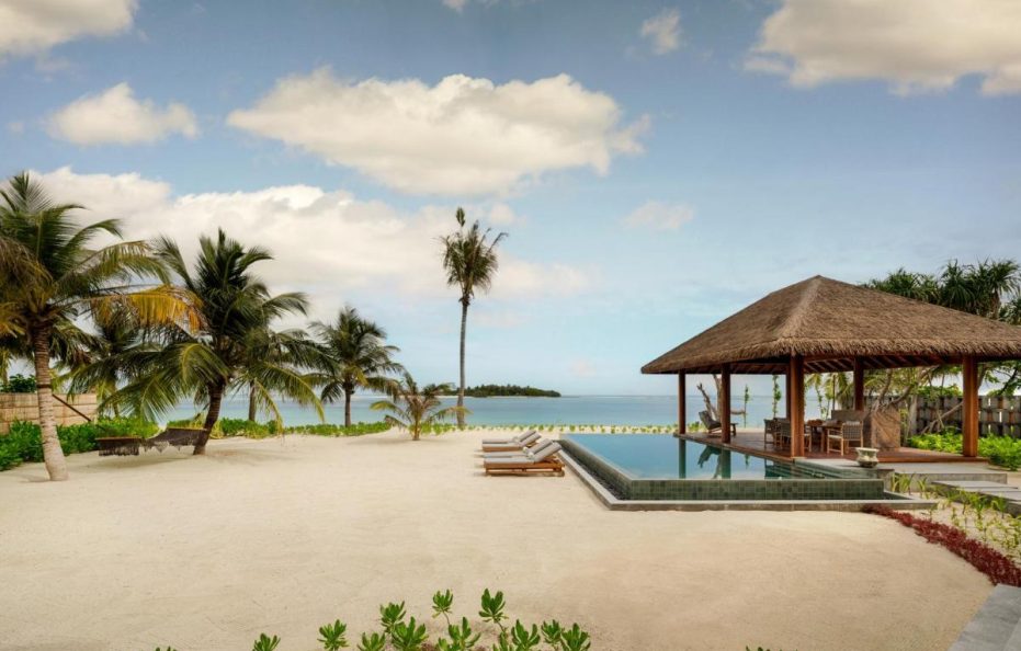 Family Beach Retreat with Pool – Six Senses Kanuhura