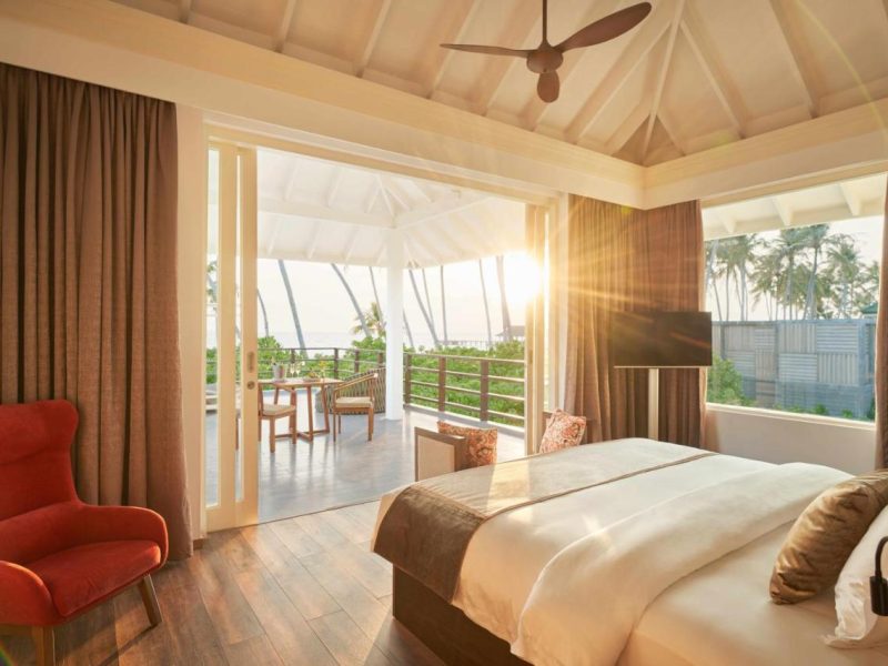 Two Bedroom Beach Residence with Pool – Free shared seaplane for 2Si guests, minimum 7-night stay – yam World Maldives