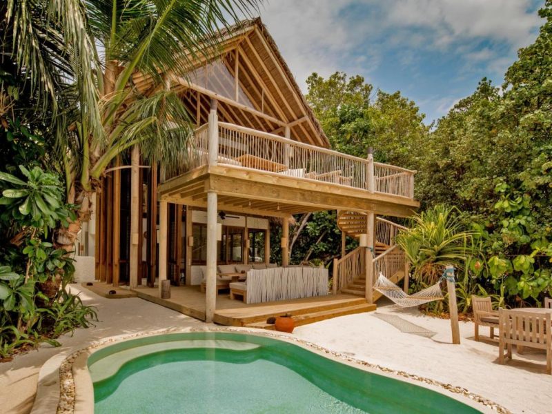 2 Bedroom Crusoe Suite with Pool – Soneva Fushi