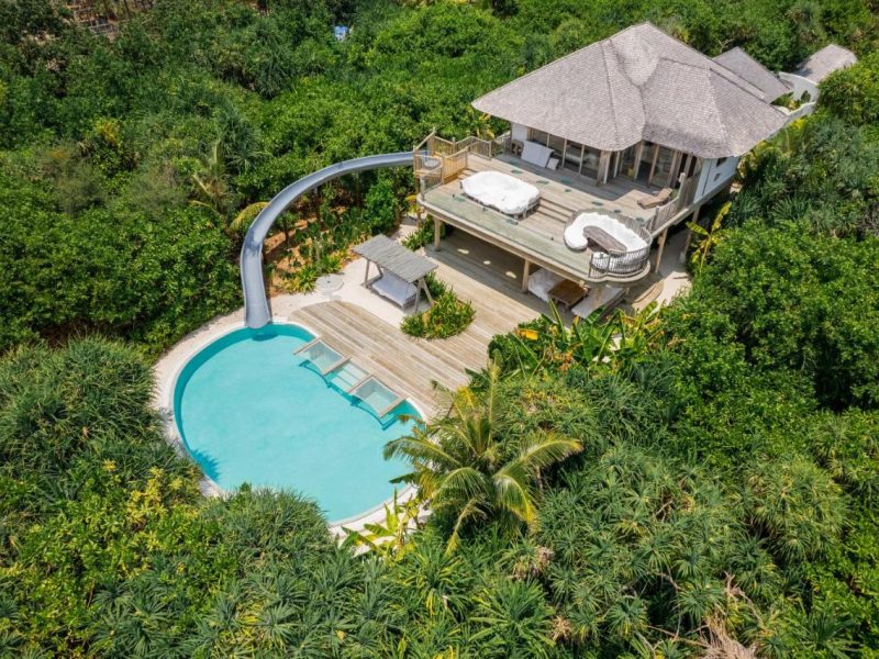 2 Bedroom Crusoe Reserve with Slide – Soneva Jani