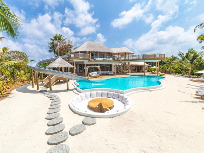 3 Bedroom Island Reserve with Slide – Soneva Jani