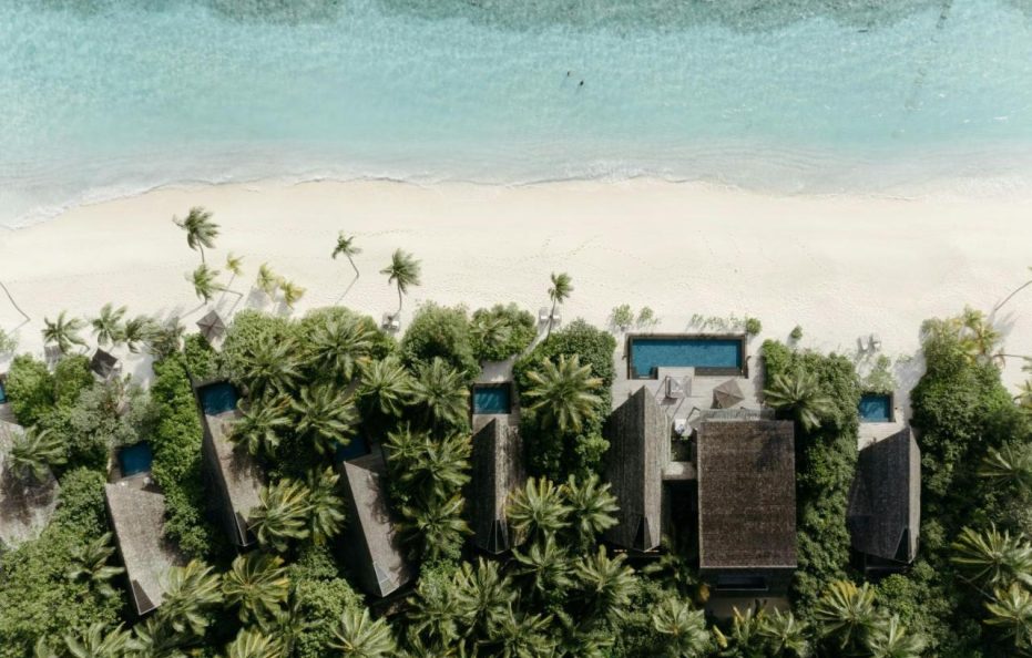 Beach Villa with Pool, 1 Bedroom Villa, 1 King, Sofa bed, Beachfront – The St. Regis Maldives Vommuli Resort